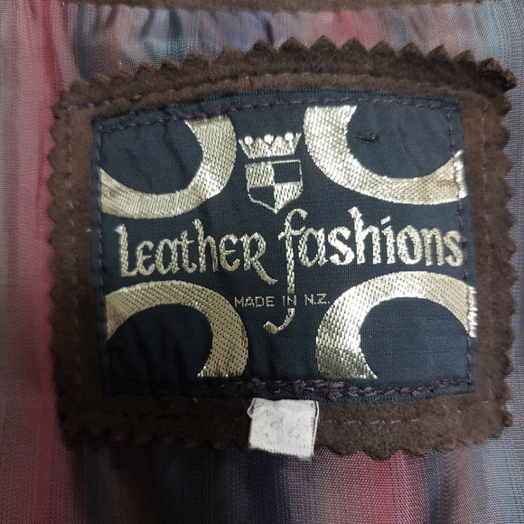 LEATHER FASHION Women's Brown Leather Jacket Size 34 - Picture 6 of 16